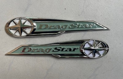 Emblema 3D rezervor Yamaha XVS Drag Star foto