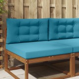 vidaXL Perna pentru canapea de exterior 2 pcs Albastru regal Poliester 900856