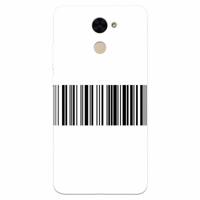 Husa silicon pentru Huawei Enjoy 7 Plus, Bar Code foto