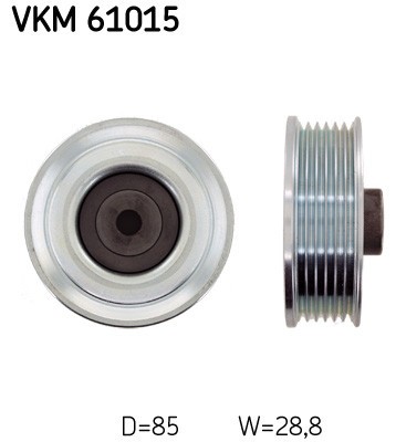 SKF VKM 61015 Rola ghidare/conducere, curea transmisie