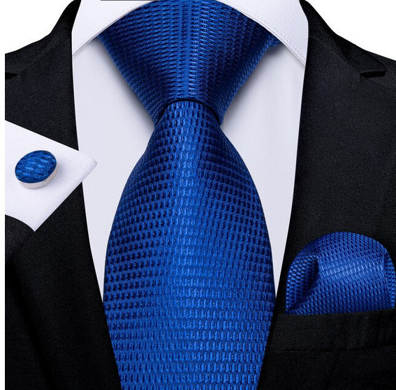 Set cravata + batista + butoni - matase - model 536