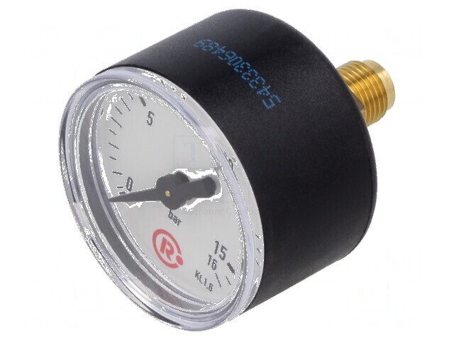 Manometru 0&divide;16bar 40mm - pentru lichide neagresive si gaze inerte