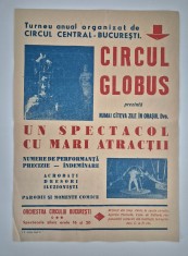 Afis format mic Circul de Stat Globus