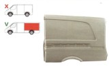 Segment reparatie aripa spate Mercedes Vito, Viano, 202014, Partea Stanga, Spate, vehicul cu usa culisanta in partea stanga, lungime 1715 mm,