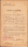 HST A1162 Contract de &icirc;nchiriere 1898 Epitropia parohiei Ceauș Radu București