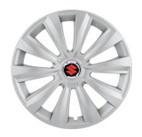 Cumpara ieftin Set 4 Capace Roti Autohelix MSA&reg;, potrivite jantelor de R16, pentru Suzuki, model delta cromat