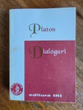 Dialoguri - Platon, autograf , 1998 / R5P3S