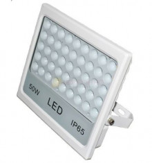 PROIECTOR CU LED 50W MULTILED ALB RECE foto