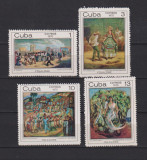 CUBA 1970 PICTURA MI.1636-1639 MNH, Nestampilat