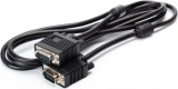 CABLU video SPACER, VGA (T) la VGA (T), 1.8m, cupru, ecranat, negru, &quot;SPC-VGA-6&quot; (timbru verde 0.18 lei)