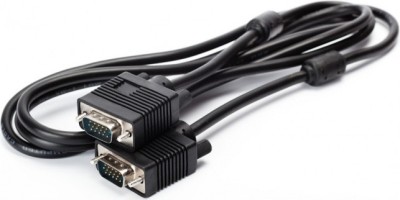 CABLU video SPACER, VGA (T) la VGA (T), 1.8m, cupru, ecranat, negru, &amp;quot;SPC-VGA-6&amp;quot; (timbru verde 0.18 lei) foto