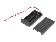 Suport Baterii AA R6 cu Cablu și Terminal 3 Pin