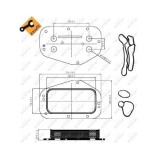 Radiator ulei motor, Termoflot Nrf 31314