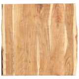 VidaXL Blat de masă, 58x(50-60)x3,8 cm, lemn masiv de acacia