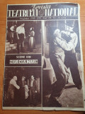 Revista teatrului national stagiunea 1949-1950 - s-au dat 857 spectacole