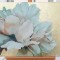 Pictori Romani Tablou abstract pictat manual ulei, Pictura cu florare 100x100cm