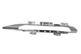 Suport proiector ceata Mercedes Clasa S (W221), 06.2009-09.2013, Fata, partea Stanga, cromat, Aftermarket