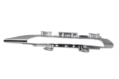 Suport proiector ceata Mercedes Clasa S (W221), 06.2009-09.2013, Fata, partea Stanga, cromat, Aftermarket foto