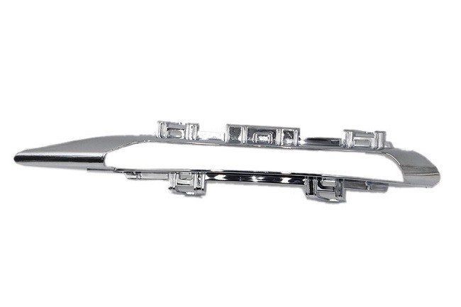 Suport proiector ceata Mercedes Clasa S (W221), 06.2009-09.2013, Fata, partea Stanga, cromat, Aftermarket