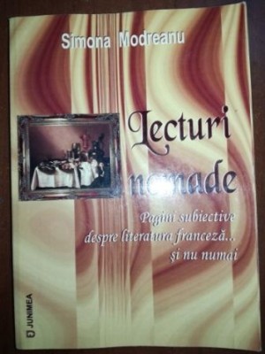 Lecturi nomade- Simona Modreanu foto