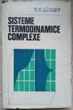 Sisteme Termodinamice Complexe - V.V. Sicev, Editura Stiintifica 1982, Carte Tehnica Constructii, 336 Pagini, Coperta Cartonata