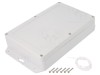 Carcasa universala ABS KRADEX gri deschis 140x210x45mm Serie ZP IP65