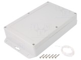 Carcasă universală ABS gri deschis 140x210x45mm