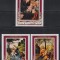 Penrhyn 1982 - Crăciun - Picturi, 3 Colite, MNH