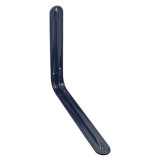 Suport pentru raft, lat, negru, 285 x 240 x 37 mm, 24 buc / set