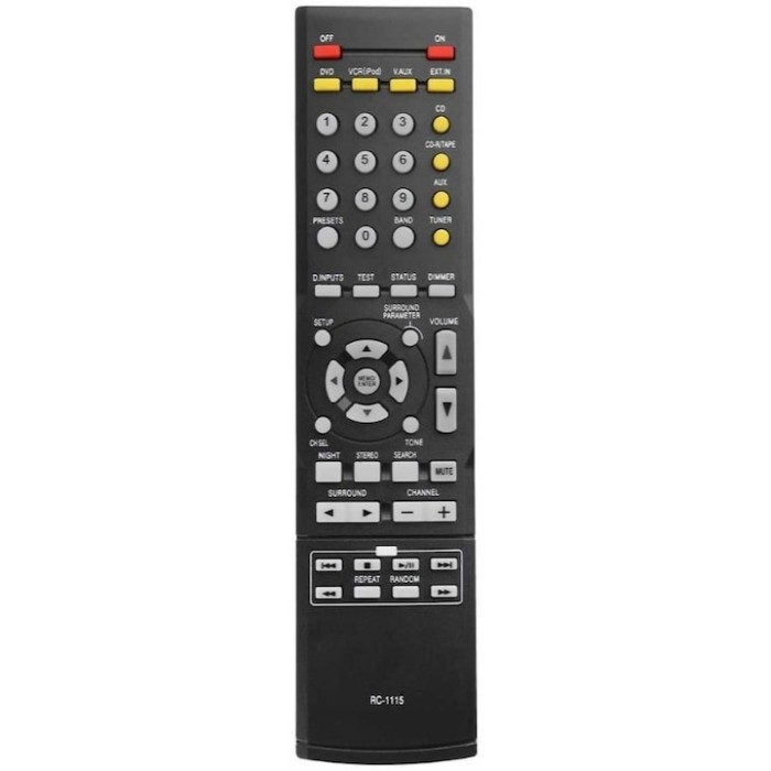 Telecomanda pentru Denon RC-1115/RC-1120, x-remote, Negru