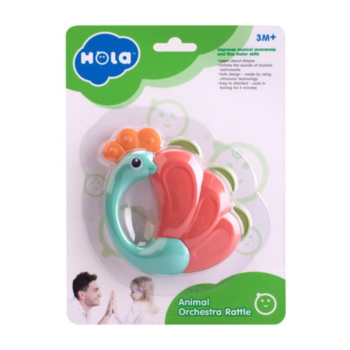 Jucarie zornaitoare paun