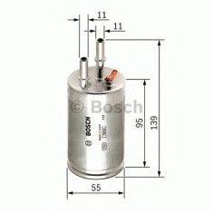 Filtru combustibil VOLVO XC60 (2008 - 2016) BOSCH F 026 403 014