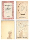 Pachet 4 Carti Zoe Dumitrescu Busulenga - Crestomatie Universala, Mihai Eminescu, Periplu Umanistic, Surorile Bronte