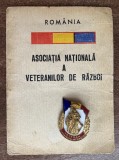 QW13 10 - 1991 - militar - Legitimatie Veteran de razboi cu insigna