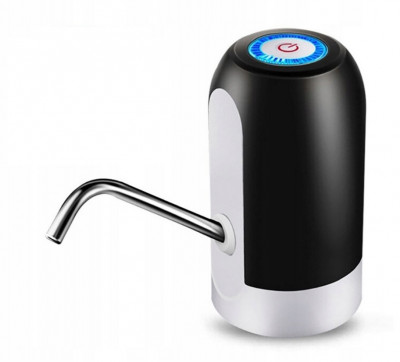 Pompa de apa electrica, dozator pentru bidon, 13 x 7 cm, 5W, 5V, alimentare USB foto