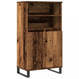 Cumpara ieftin Dulap inalt, lemn vechi, 60x36x110 cm, lemn prelucrat