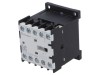 Contactor 4-polar NO x3 NO 24VAC 9A FINDER pentru şină DIN 6K