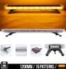 88 LED 120cm Lumina de Stroboscopica Lampa Girofar Avertizare Galben 12V 24V 88W 15 moduri intermitent