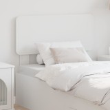 vidaXL Tăblie cap cu headboard Alb 100 cm Lemn compozit 888572