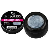 Cumpara ieftin Gel UV Colorat Ocean Shimmer 5ml, SensoPRO Milano