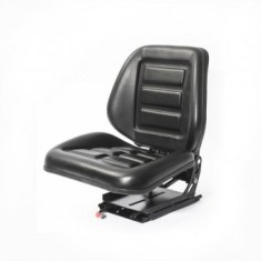 Scaun universal negru cu reglaj pentru tractor UTB U-650, U-445, Fiat, Case