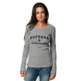 Cumpara ieftin Bluza Pufoasa si Nebunatica - Gri - L, THEICONIC