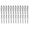 Set 30 ornamente pentru bradul de Craciun Tarome, turturi, 12.7 x 1.4 cm, acril, transparent