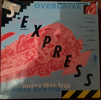 Disc vinil MAXI S-Express - Theme From S-Express-Rhythm King- LEFT 21T foto