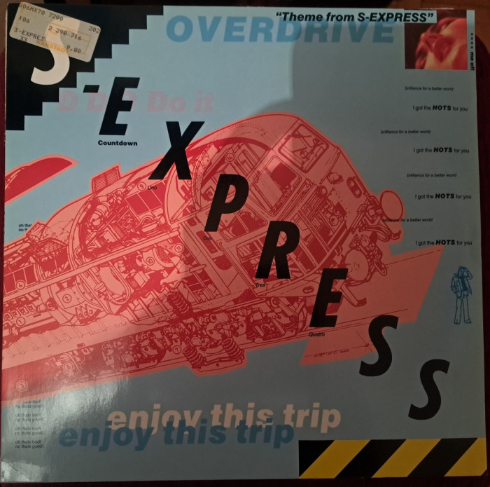 Disc vinil MAXI S-Express - Theme From S-Express-Rhythm King- LEFT 21T