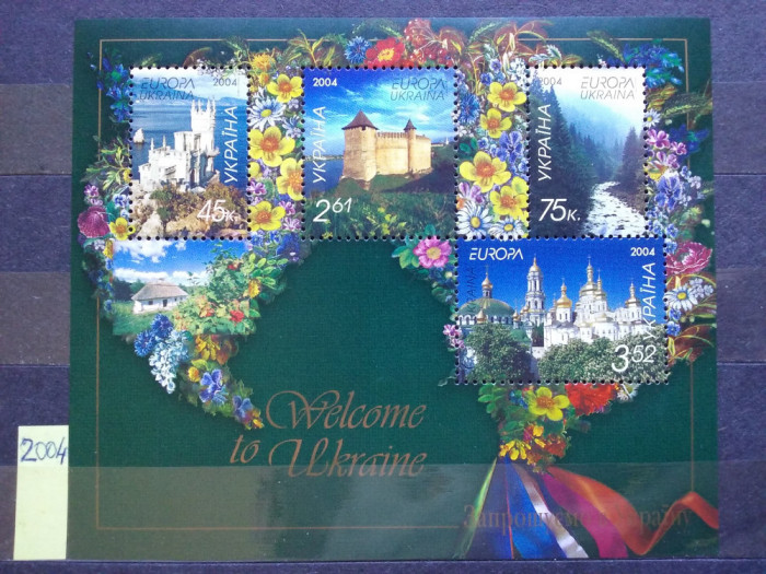2004-Ukraina-Europa-Bl.46-MNH