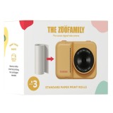 Set 3 role hartie pentru imprimare poze, The Zoo Family