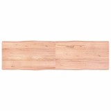 Cumpara ieftin Blat masa, 180x50x(2-6) cm, maro, lemn tratat contur organic