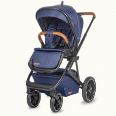 Carucior modular 3 in 1 Coccolle Nessia Navy Blue foto