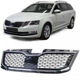 Grila sport crom negru potrivita pentru Skoda Octavia 5E Facelift 17-20 Performance AutoTuning